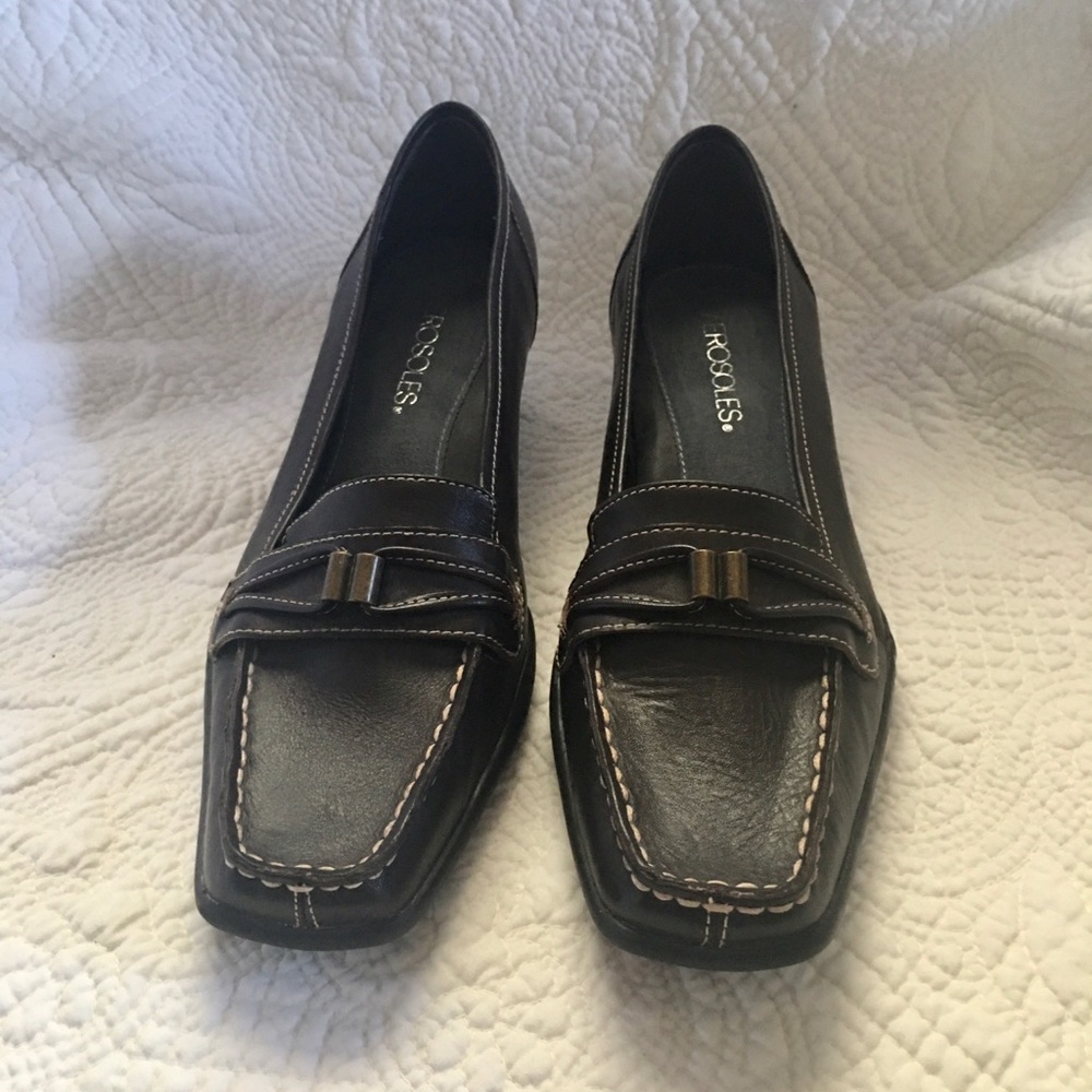 Aerosoles Dark Brown Leather Loafer